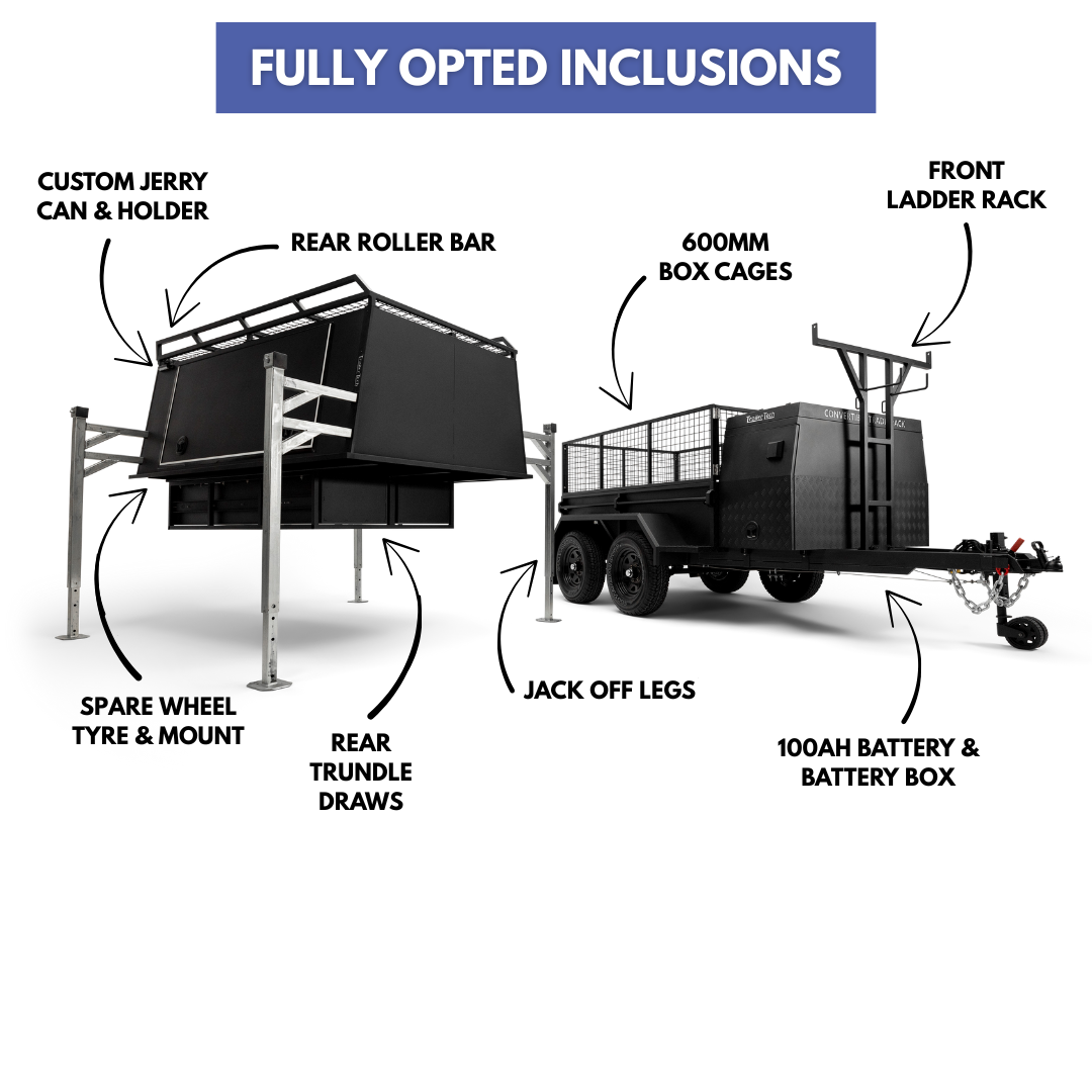 Convertible Pack Trailer - Tipper