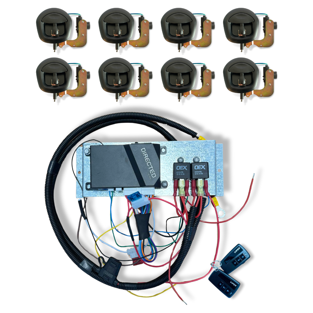 Full Central Locking & Alarm System with Remotes etc.