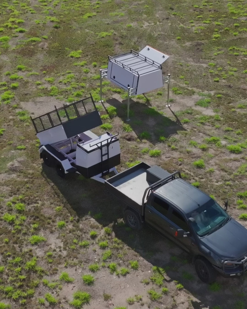 Tradie Trailer - Builders Trailer - Tradesman Trailer – Trailer Tech