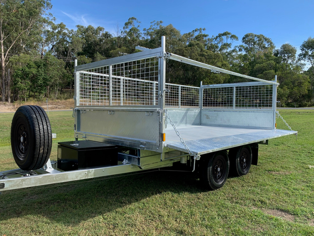 12x6 Tipper Trailer 3.5T Rated