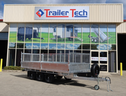 16x7 Tri-Axle Tipper Trailer 4.5T Rated