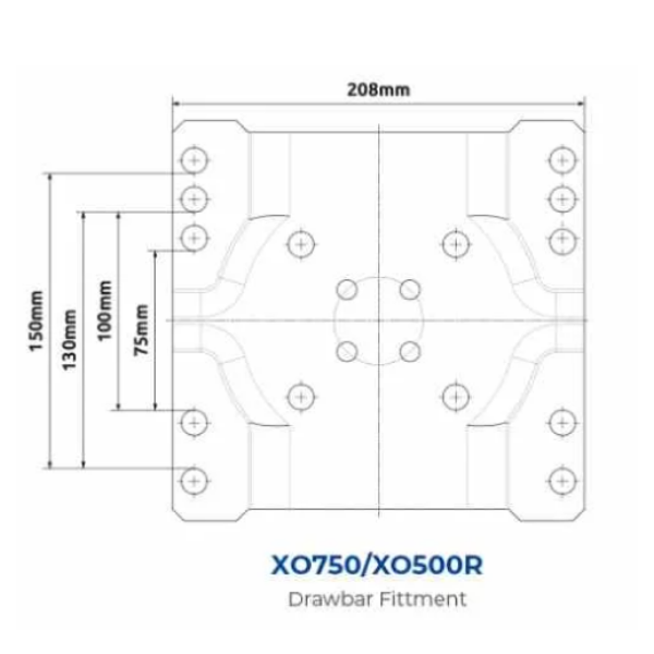 ARK XO 750 Off Road Heavy-Duty Jockey Wheel