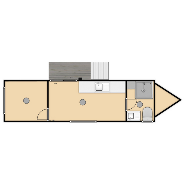 Mobile Cabin - 7.9m Suite
